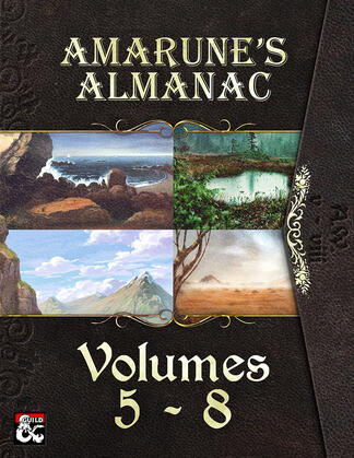 Amarune&#39;s Almanac 5-8